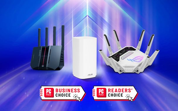 ASUS Routers Sweep PCMag Readers’ Choice and Business Choice Awards 